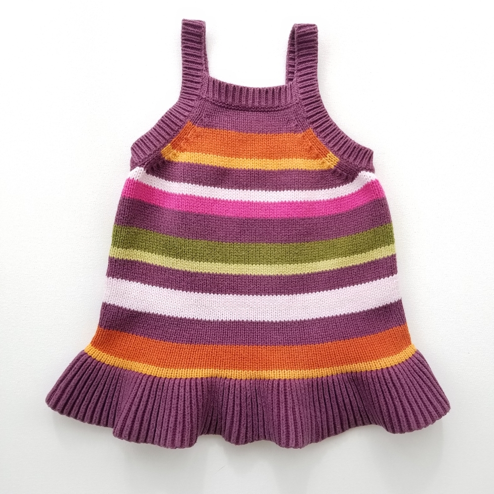 GYMBOREE Fall Forest Knit Jumper Dress 3-6 Months